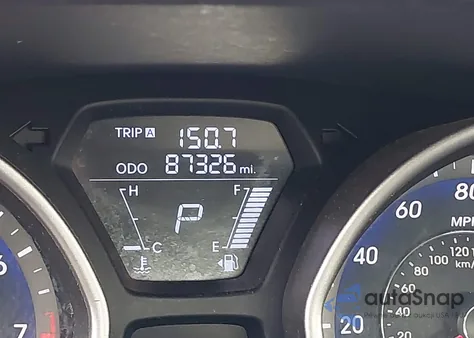 2013 Hyundai Elantra Limited from USA, damaged, VIN KMHDH4AE4DU999907